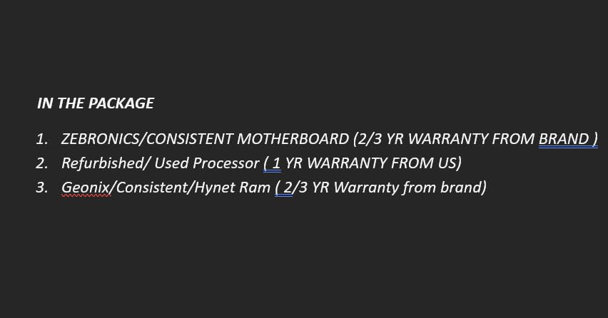 Image of H81 Motherboard Assembled Kit with Processor I7 4th Gen (4770 /4770TE /4790s) + 8GB DDR3 RAM + CPU Fan + ATX (1 Year Replacement Warranty)