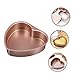 Cabilock Heart Shaped Cake Pan Baking Mold for Weddings Parties Home Use Easy to Demould Smooth Reusable Heart Baking Mold for All Occasions