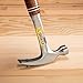 ESTWING Hammer - 12 oz Straight Rip Claw with Smooth Face & Genuine Leather Grip - E12S