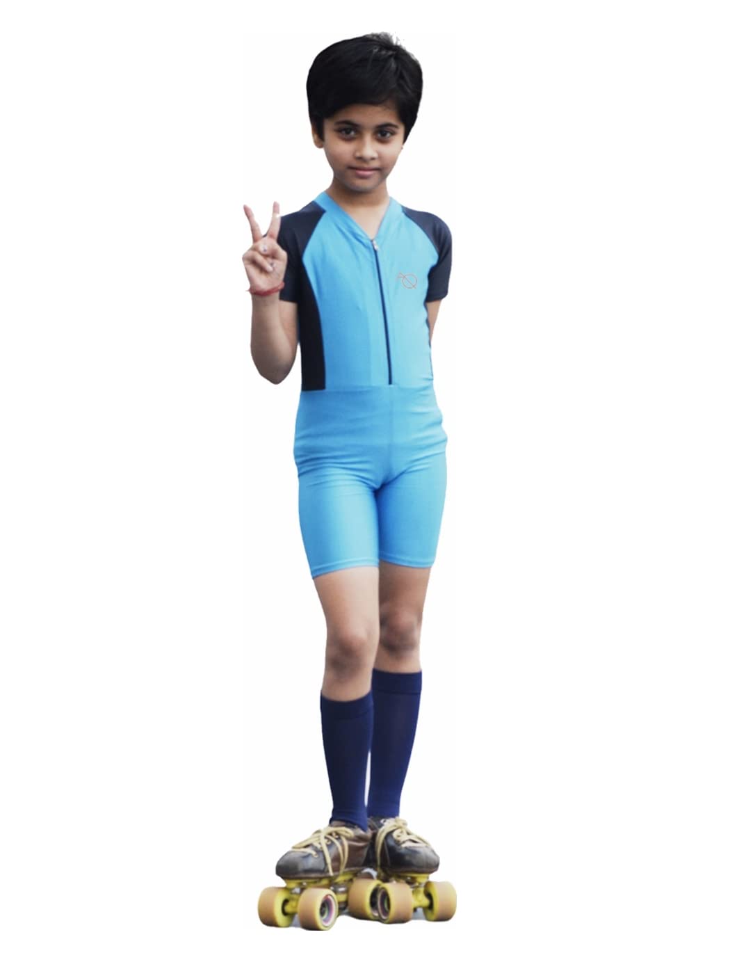 Aqua Spandex Multipurpose Wear for Skating & Other Sports for Boys & Girls-picture-13