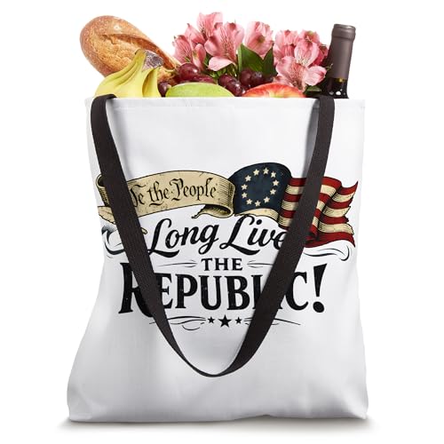 Bolsa Tote Patriótica USA 1776 2026 4th of July miniatura 4