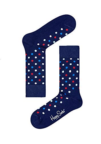 Happy Socks Dot Sock Navy Combo 9-11