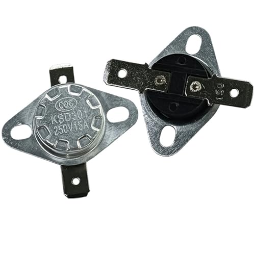 Thermostat KSD301 bimetallique NF 65 degres interrupteur de coupure thermique automatique 15A