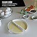 Culinary Elements Microwave Omelet Maker, Nonstick 3-Egg Capacity, Quick & Easy Breakfast Cooker, BPA-Free, Dishwasher Safe