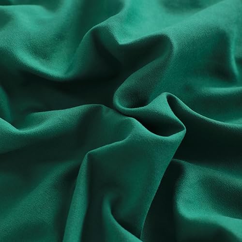 Image of NTBAY 2 Pack Pillows with Pillowcases, Soft Cotton Down Alternative 13x18 with Microfiber Zippered Pillowcases for Sleeping in Crib Bed - Machine Washable - Breathable Travel Pillow, Dark Green