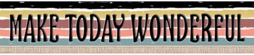 Teacher Created Resources Wonderfully Wild Make Today Wonderful Banner image 4