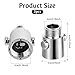 Cobee 2 Pack Universal Shower Water Control Valve, G1/2'' Flow Volume Adjust Valve for Shower Arm, Hose or Bidet Sprayer
