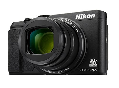 Ficha técnica Nikon Coolpix S9900 Cámara compacta de 16 MP Pantalla de 3" Zoom óptico 30x Estabilizador híbrido Vídeo Full HD Color Negro - Fernando Cortés