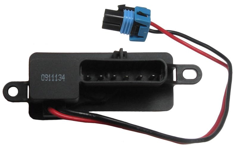 Image of TRQ Front Blower Motor Resistor Compatible with 1996-2011 Chevy Express 1500, 2500 & 3500 Van / 1996-2011 GMC Savana 1500, 2500 & 3500 Van