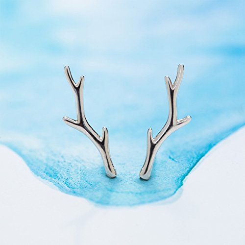 Boma Jewelry Sterling Silver Tree Branch Antler Crawler Earrings4
