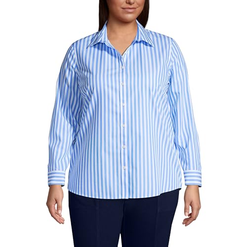 Image of Lands' End Women's Pinwale Cord Long Sleeve Shirt