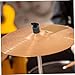 ibasenice 4sets Cymbal Sleeves Base Drum Kit Casing Tool Flanged Cymbal Sleeves for Stands