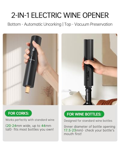 Automatic Wine Bottle Opener and Aerator
