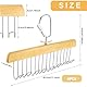 4 Stück Gürtelhalter Drehbarer Krawattenbügel Platzsparende Gürtelhalter Schrank Organizer Aufbewahrung Gürtelhalter Kleiderschrank Für Schals Für Schals, Krawatten, Gürtel,Schrank-Organizer