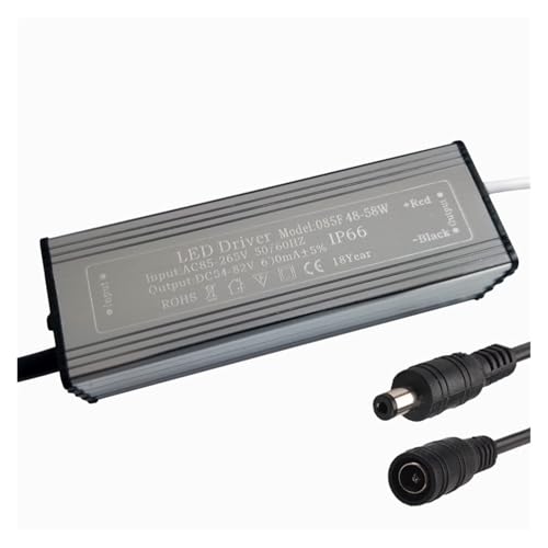 Ballast LED étanche extra-plat 6-8W pour luminaire avec connecteur femelle 300mA