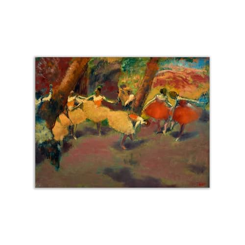Poster Edgar Degas Before The Performance : cadeau ideal pour salon - 2