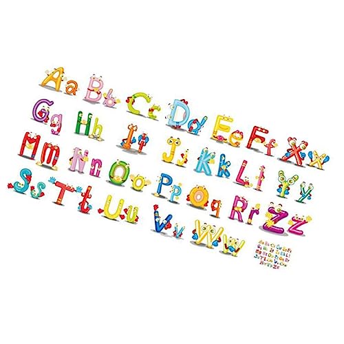 BETOOKY 26 Enfeites De Scrapbook Letras De Scrapbook Adesivos Papel De Parede Abc Decalque De Parede