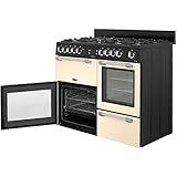 Leisure CK110F232 Gas Cooker A Black – Ovens and Cookers (Stove, Black, Buttons, Rotating, Front, Electronic, LED) - Image 3