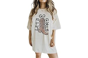Vintage NHV Oversized Western T-shirt Dress