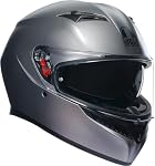 AGV – AGV K3 Mono Matt Luna Grey Motorrad Helm Grau Matt, L