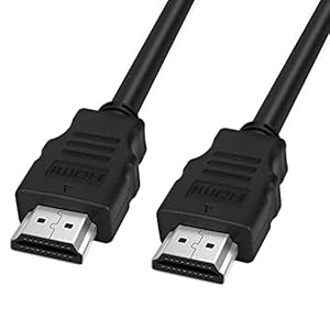 tizum HDMI Cable with High-Speed Ethernet, Supports 3D, 4K Resolution, Compatible for All HDMI Devices (1.5 Meter/ 5…