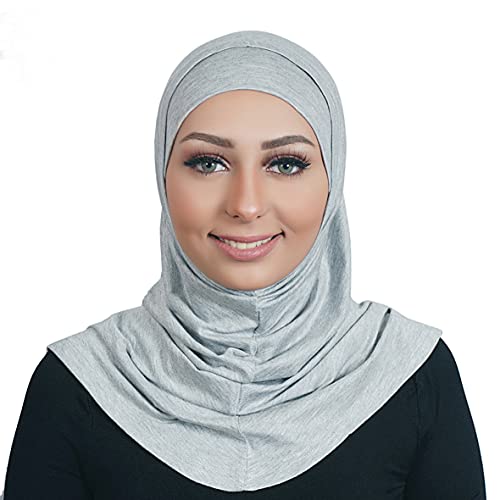 AL AMIRA Two Pieces Hijab (Heather Gray)