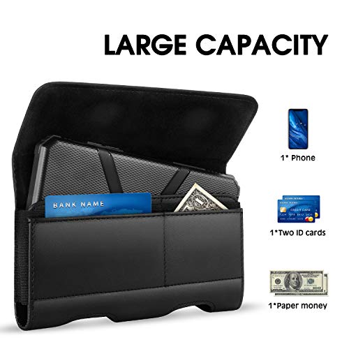 Mopaclle Phone Holster For Google Pixel 7 Pro Pixel 6 Pro Pixel 4 Xl Pixel Xl, Lg Velvet 5G, G Fast G Pure Velvet Lg K61 K62 K52 K42/ G Power 2022, Leather Belt Holder Belt Case With Clip Loop Pouch #TOP2