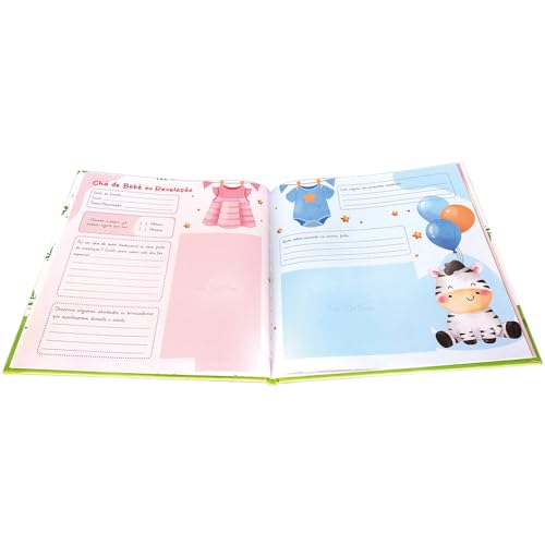 Livro de recordações: Primeiro ano do bebê: Menino
