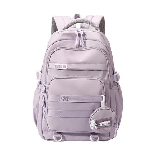 Mochila de gran capacidad con diseño ergonómico para estudiantes activos