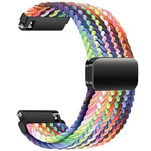 Sundara 20mm Nylongewebtes Armband für Samsung Galaxy Watch 7 6 5 4 40mm 44mm/6 4 Classic 46mm 42mm 47mm 43mm/FE/5 Pro/4...