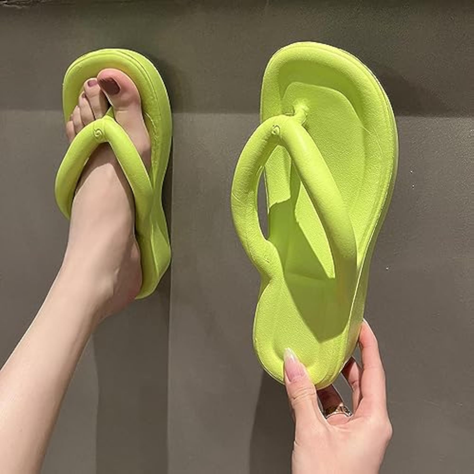 Women's Beach Flip Flops, Comfortable EVA Slippers