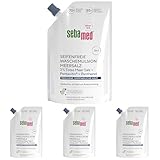 SEBAMED seifenfreie Waschemulsion Meersalz Nachfüllbeutel 400 ml, für eine besonders milde...