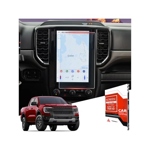 Protection écran mat Ford Ranger 2024 2025 anti-empreinte et anti-reflet verre trempé 9H+