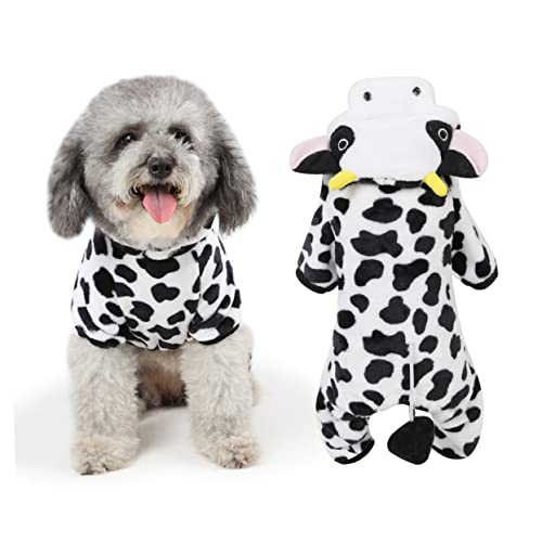 Disfraz para perro bebé de vaca talla XS