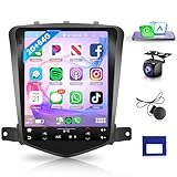 Android 13 [4Core 2G+64G] Upgrade Car Stereo for Chevrolet Chevy Cruze J300 2009-2015 Radio, Wireless CarPlay Android Auto Radio for Cruze, 9.7 inch Touch Screen 5G WI-FI GPS, AHD Backup Camera FM SWC