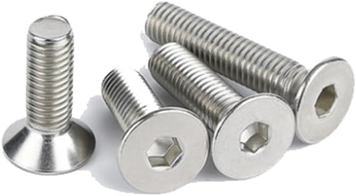 1pcs M12 Allen screw countersunk bolt inner hexagon flat head screws 304 stainless steel nail 100/110/120mm L - (Length: M12x120mm)