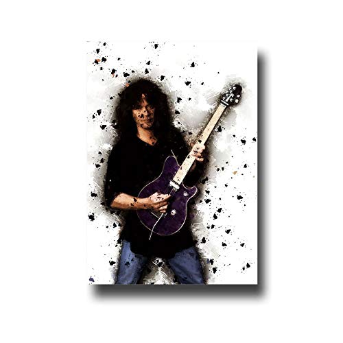 Van Halen Art posters EDDIE Van HALEN 3D Abstracto Art posters Picture Prints Obra de 61 cm x 91 cm, sin marco, sin marco