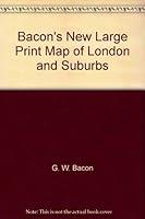 Bacon's New Large Print Map of London and Suburbs [ 1948 ] B000SHRTAO Book Cover