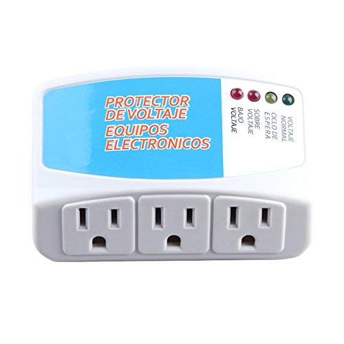 BSEED US Plug Home Appliance Surge Protector Power Suppressor Voltage Brownout Outlet (008)