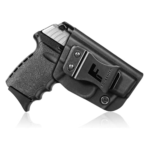 SCCY CPX-2 Holster,Forcenter IWB kydex Holster sccy 9mm Holster sccy cpx-2 Accessories Concealed Carry Right-Hand Draw Cover