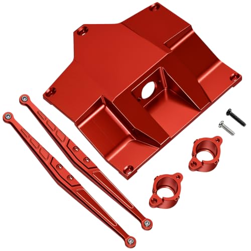 Image of Orlandoo Hunter Titanium Red Aluminum Alloy CNC Upgrade Parts for 1 /32 Mini Roll Cage RC Trophy Truck, RC Short Card Car OH32X02 DIY Unassembled Championship Card Kit