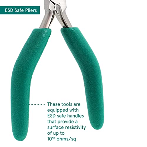 Excelta Needle Nose Plier, Stainless Steel #TOP3