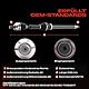 Frankberg Antriebswelle Achswelle Schaltgetriebe Vorderachse Rechts Ohne ABS-ring Kompatibel mit XC60 156 2.4D D3 D3/D4 2009-2015 Replace# 36012422