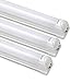 Produktbild OUBO [3er Pack zum Sparpreis] LED Leuchtstoffröhre komplett 120CM LED Tube T8 Röhre Leuchtstofflampe mit Fassung, 18 Watt, 2150 Lumen, Warmweiß 3000K