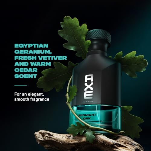 Image of Axe Best Perfume for Men | Midnight Oak Fragrance | Long Lasting 12Hr | Aromatic Herbal Gourmand Spearmint cedarwood fragrance| AXE Premium EDP 100ml | Midnight Oak