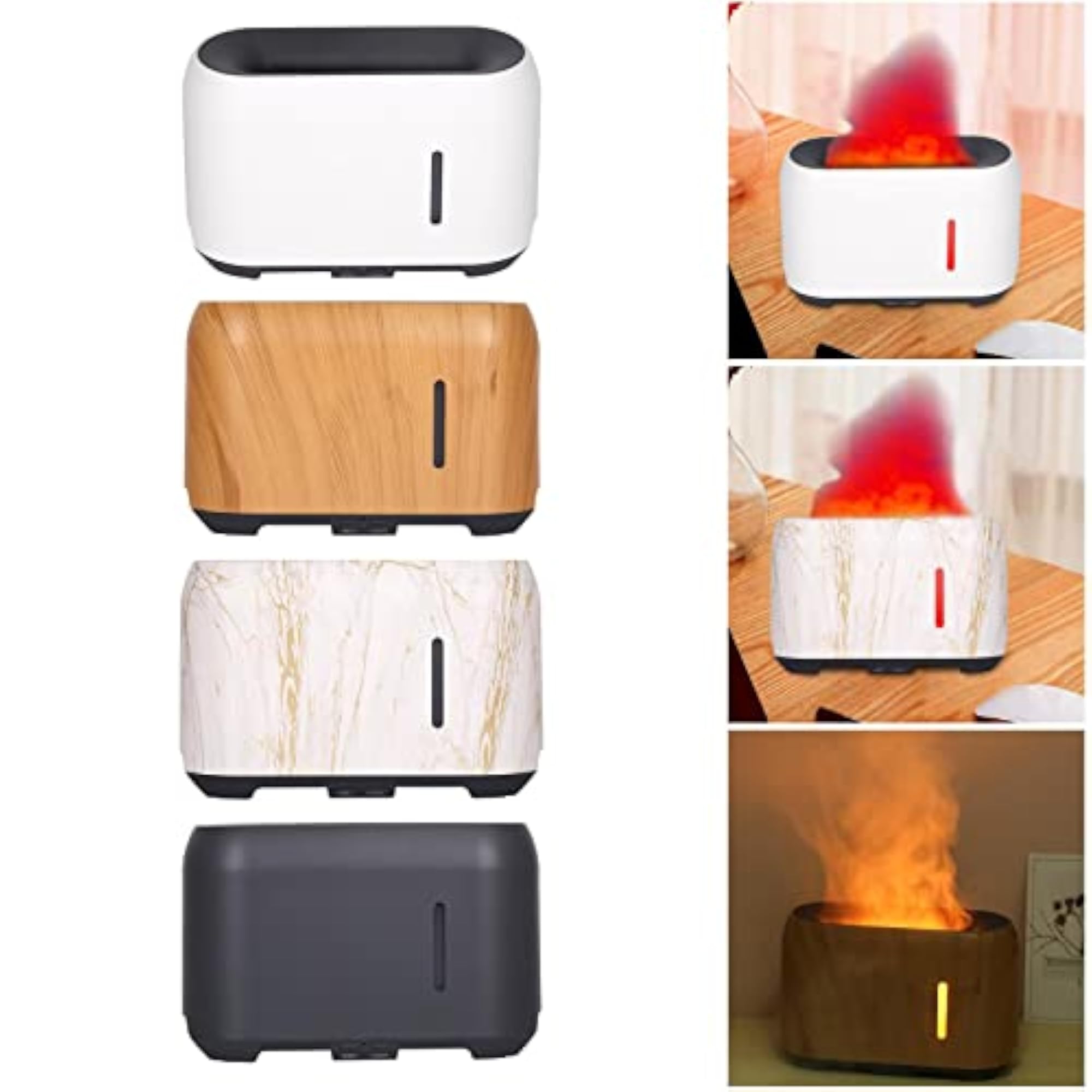 200Ml Air Humidifier Aromatherapy Diffuser, White