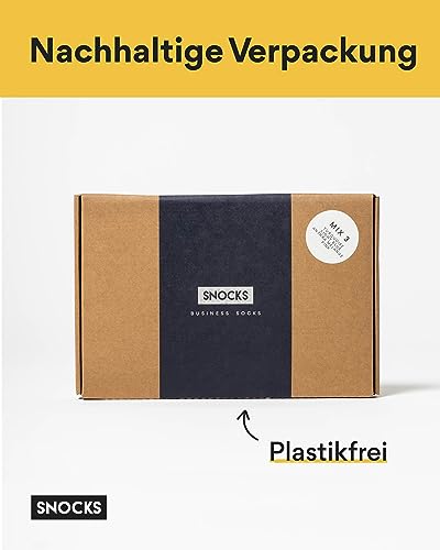 Snocks Herensokken (4 Paar) GOTS Katoen Naadloos Sokken Heren - Afbeelding 6