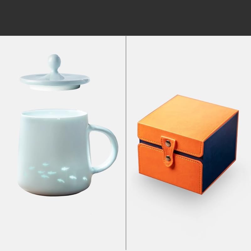 Tea Cup Ceramic Mug Office Women’s Coffee Cup-Color4