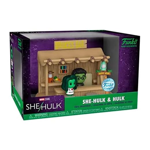 Funko Mini Moments: - She-Hulk - Figura de Vinilo Coleccionable - Idea de Regalo- Mercancia Oficial - Juguetes para Niños y Adultos - TV Fans - Muñeco para Coleccionistas y Exposición