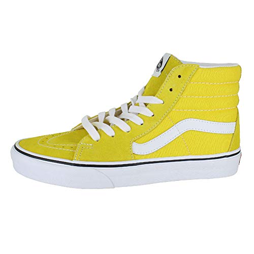 Vans Vans Mens U SK8 HI Vibrant Yellow True White Size 6